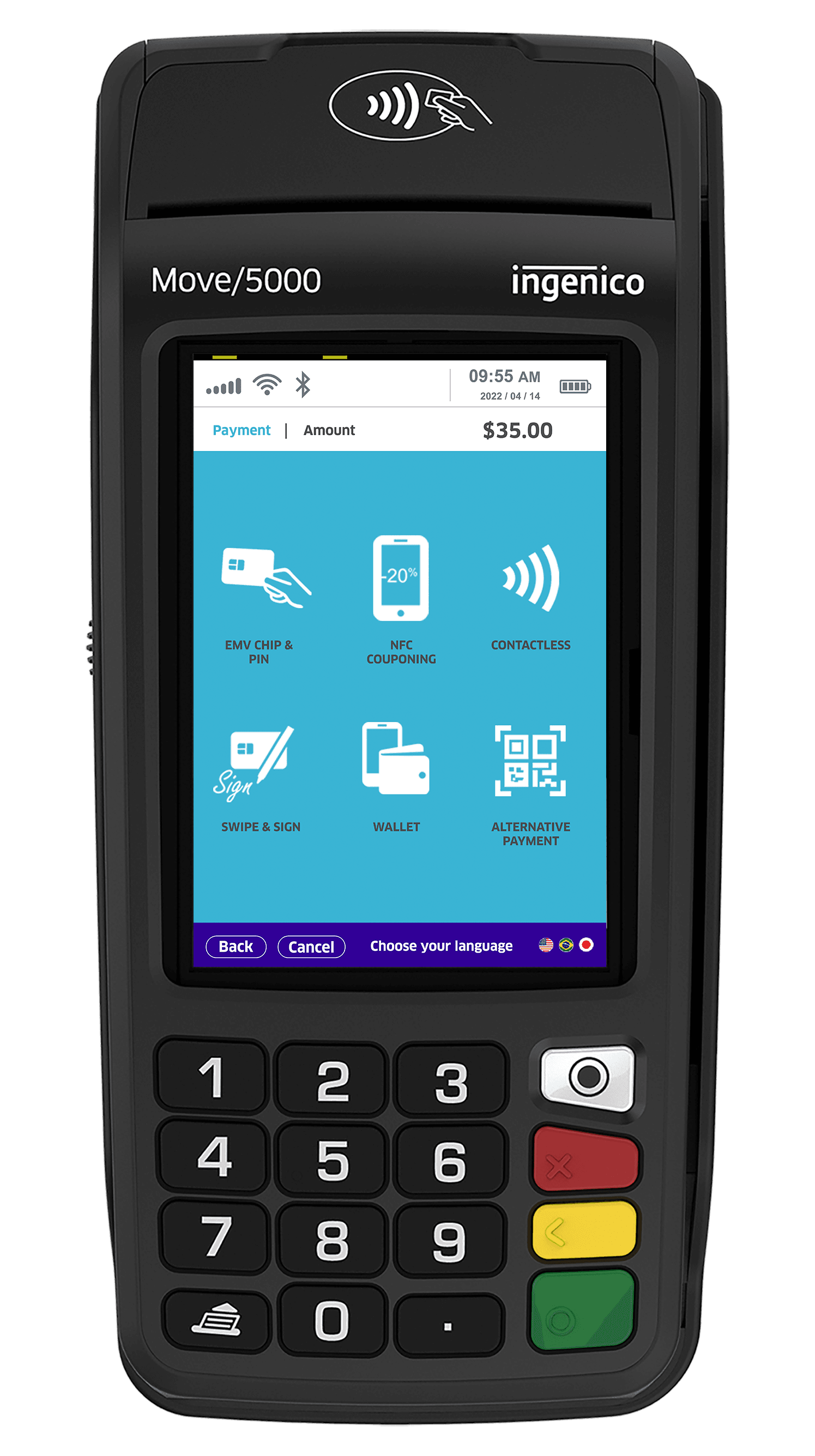 Ingenico Move/5000 payment terminal